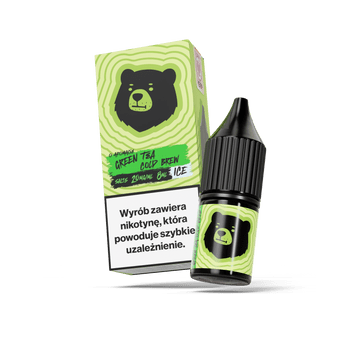 SALT TPD GO BEARS 20MG 8ML - GREEN TEA COLD BREW ICE