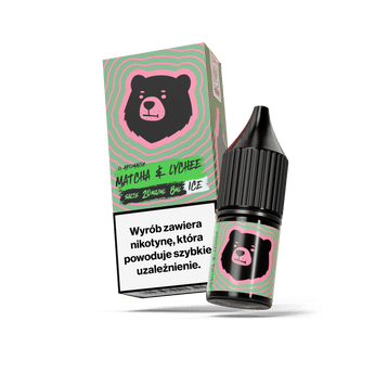 SALT TPD GO BEARS 20MG 8ML - MATCHA & LYCHEE ICE