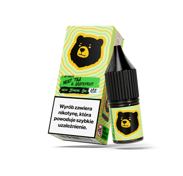 SALT TPD GO BEARS 20MG 8ML - MINT TEA & GRAPEFRUIT ICE