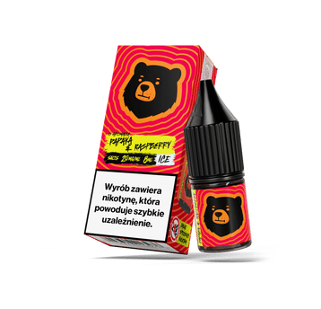 SALT TPD GO BEARS 20MG 8ML - PAPAYA & RASPBERRY ICE