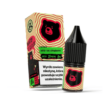 SALT TPD GO BEARS 20MG 8ML - WHITE TEA STRAWBERRY