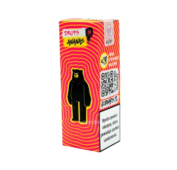 SALT TPD GO BEARS DROPS 20MG 10ML - ANANAS