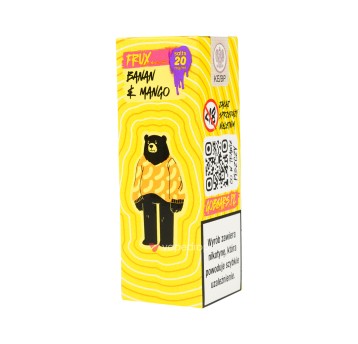 SALT TPD GO BEARS FRUX 20MG 10ML - BANANA & MANGO
