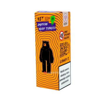 SALT TPD GO BEARS NET 20MG 10ML - AMERICAN MIXED TOBACCO