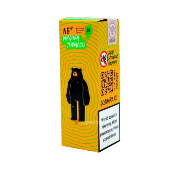 SALT TPD GO BEARS NET 20MG 10ML - VIRGINIA TOBACCO
