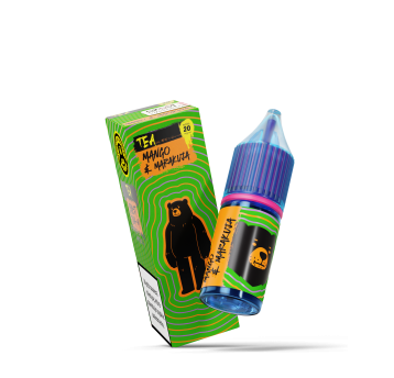 SALT TPD GO BEARS TEA 20MG 10ML - HERBATA Z MANGO I MARAKUJĄ