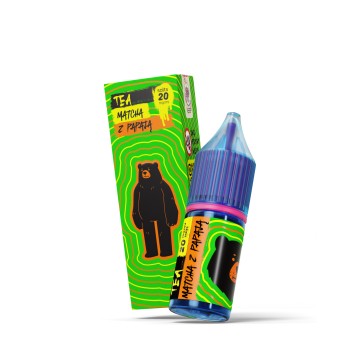 SALT TPD GO BEARS TEA 20MG 10ML - MATCHA Z PAPAJĄ
