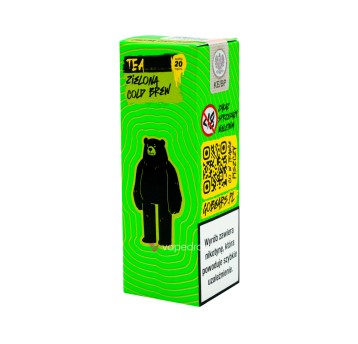 SALT TPD GO BEARS TEA 20MG 10ML - ZIELONA HERBATA COLD BREW