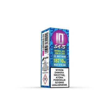SALT TPD ID SALTS 18MG 10ML - BORÓWKA ACAI GUMA