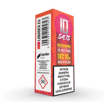 SALT TPD ID SALTS 18MG 10ML - BRZOSKWINIA
