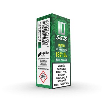 SALT TPD ID SALTS 18MG 10ML - MENTOL
