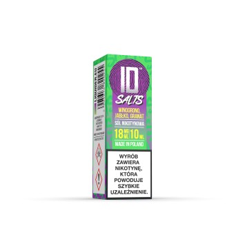 SALT TPD ID SALTS 18MG 10ML - WINOGRONO JABŁKO GRANAT