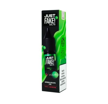 SALT TPD JUST FAKE SALTS 20MG 10ML - GREEN GRAPE