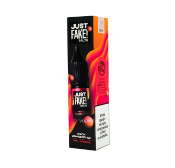 SALT TPD JUST FAKE SALTS 20MG 10ML - PEACH CRANBERRY ICE