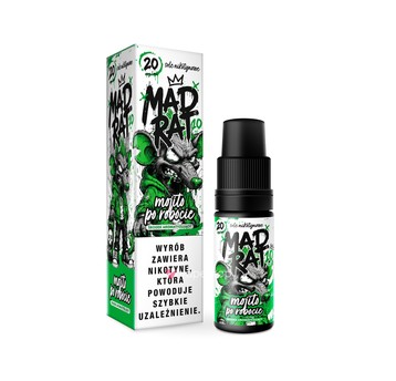 SALT TPD MADRAT 20MG 10ML - MOJITO PO ROBOCIE