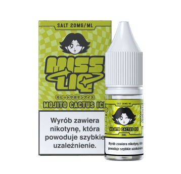SALT TPD MISS LIQ 20MG 8ML - MOJITO CACTUS ICE