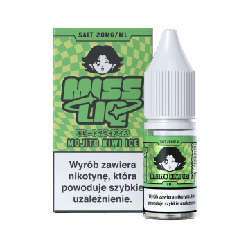 SALT TPD MISS LIQ 20MG 8ML - MOJITO KIWI ICE