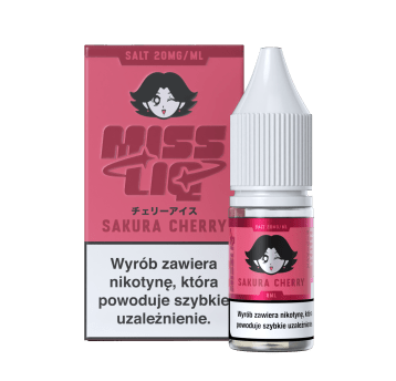 SALT TPD MISS LIQ 20MG 8ML - SAKURA CHERRY