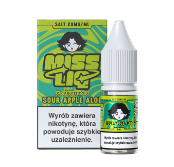 SALT TPD MISS LIQ 20MG 8ML - SOUR APPLE ALOE