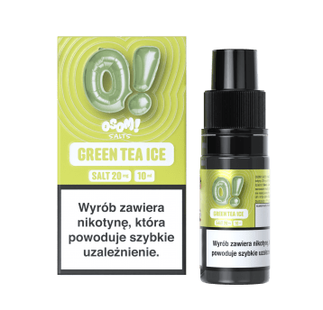 SALT TPD OSOM! 20MG 10ML - GREEN TEA ICE