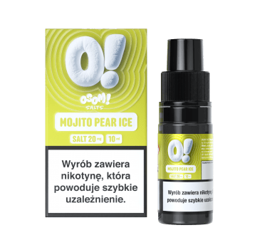 SALT TPD OSOM! 20MG 10ML - MOJITO PEAR ICE