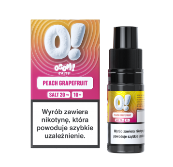 SALT TPD OSOM! 20MG 10ML - PEACH GRAPEFRUIT