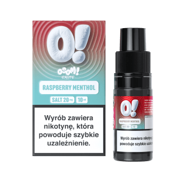 SALT TPD OSOM! 20MG 10ML - RASPBERRY MENTHOL