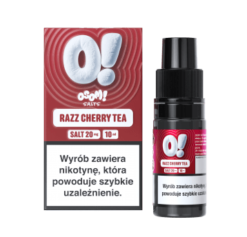 SALT TPD OSOM! 20MG 10ML - RAZZ CHERRY TEA