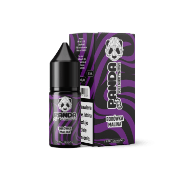 SALT TPD PANDA 20MG 10ML - BORÓWKA MALINA