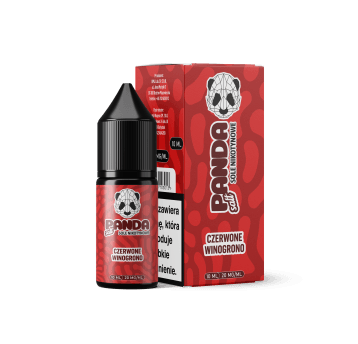 SALT TPD PANDA 20MG 10ML - CZERWONE WINOGRONO