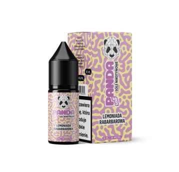 SALT TPD PANDA 20MG 10ML - LEMONIADA RABARBAROWA