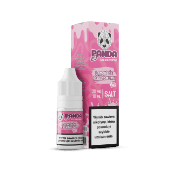 SALT TPD PANDA 20MG 10ML - LEMONIADA RABARBAROWA ICE