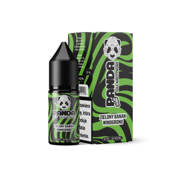 SALT TPD PANDA 20MG 10ML - ZIELONY BANAN WINOGRONO