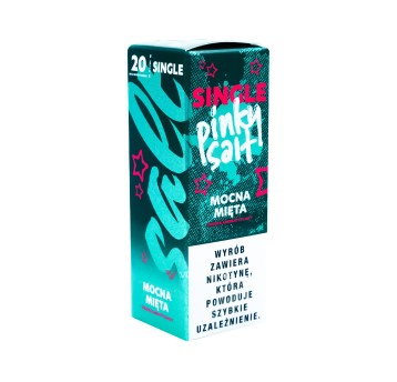SALT TPD PINKY 20MG 10ML - MOCNA MIĘTA / SPEARMINT