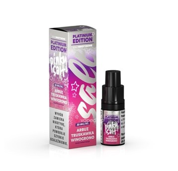 SALT TPD PINKY SALT PLATINUM 20MG 10ML - ARBUZ TRUSKAWKA WINOGRONO