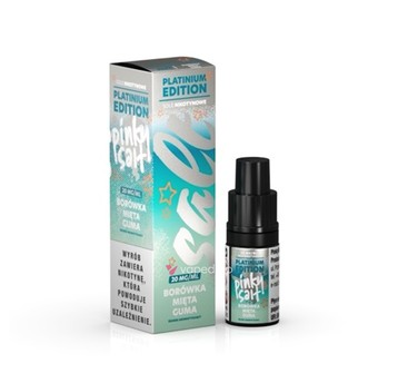SALT TPD PINKY SALT PLATINUM 20MG 10ML - BORÓWKA MIĘTA GUMA