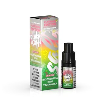 SALT TPD PINKY SALT PLATINUM 20MG 10ML - BRZOSKWINIA KIWI TRUSKAWKA
