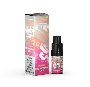 SALT TPD PINKY SALT PLATINUM 20MG 10ML - BRZOSKWINIA LICZI
