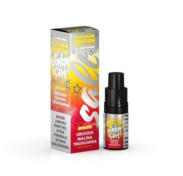 SALT TPD PINKY SALT PLATINUM 20MG 10ML - GRUSZKA MALINA TRUSKAWKA
