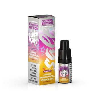 SALT TPD PINKY SALT PLATINUM 20MG 10ML - JABŁKO POMARAŃCZA WINOGRONO