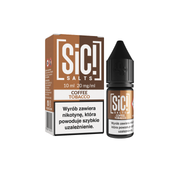 SALT TPD SIC! DUPLEX 20MG 10ML - COFFEE TOBACCO
