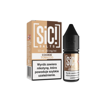 SALT TPD SIC! DUPLEX 20MG 10ML - COOKIE TOBACCO