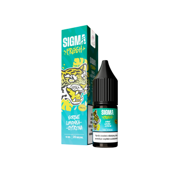 SALT TPD SIGMA FRESH SALTS 20MG 10ML - SORBET LIMONKA CYTRYNA