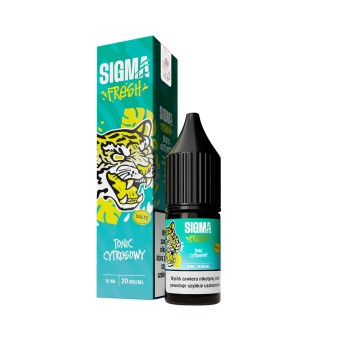 SALT TPD SIGMA FRESH SALTS 20MG 10ML - TONIC CYTRUSOWY