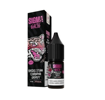 SALT TPD SIGMA SALTS 20MG 10ML - KOKTAJL LYCHEE CZERWONE JAGODY