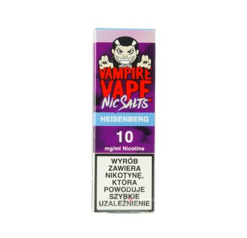 SALT TPD VAMPIRE VAPE 10ML 10MG - HEISENBERG