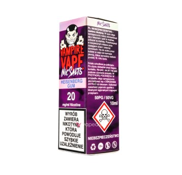 SALT TPD VAMPIRE VAPE 10ML 20MG - HEISENBERG GUM