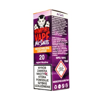 SALT TPD VAMPIRE VAPE 10ML 20MG - HEISENBERG ORANGE