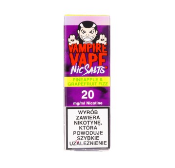 SALT TPD VAMPIRE VAPE 10ML 20MG - PINEAPPLE & GRAPEFRUIT FIZZ