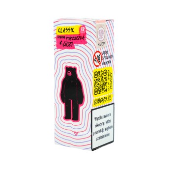 TPD GO BEARS CLASSIC 10ML - CZARNA PORZECZKA & LICZI 12MG